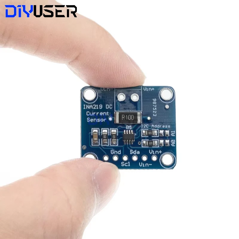 รูปสินค้า โมดูลเซ็นเซอร์กระแสไฟฟ้า I2C สำหรับ Raspberry Pi