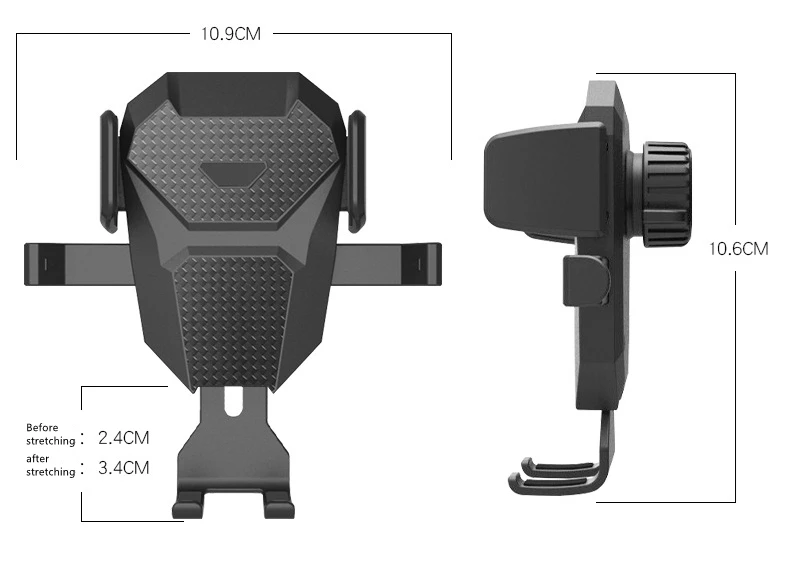 Sucker Car Phone Holder  Air Outlet Car Phone Bracket GPS Telefon Mobile Cell Support For iPhone Xiaomi Smartphone Stand