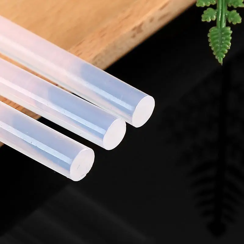 

10pcs High-quality Transparent hot melt glue stick Bulk 200mmX7mm Hot Clear Melt Glue Adhesive Sticks For Glue Gun