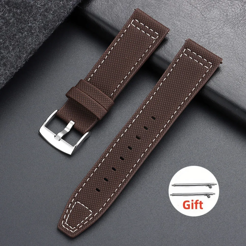 Premium Leather Quick Release Watch Strap – Sporty and Versatile Wristband