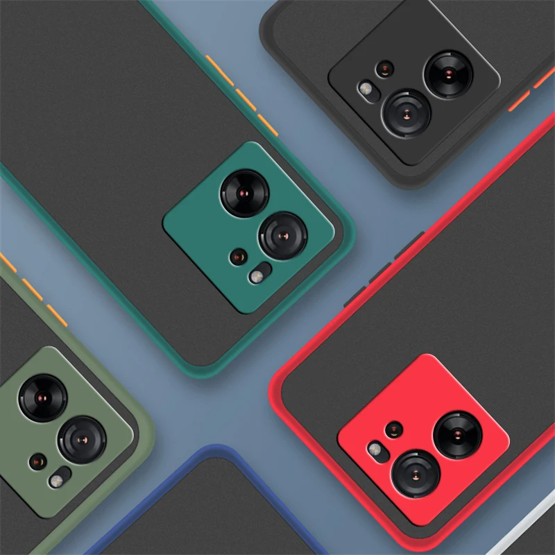 Per Xiaomi 13 T Pro Case Xiaomi 13 T 13 T Pro Cover 6.67 Pollici Traslucido Pc Opaco Antiurto Paraurti In Silicone Per Xiaomi 13 T Pro