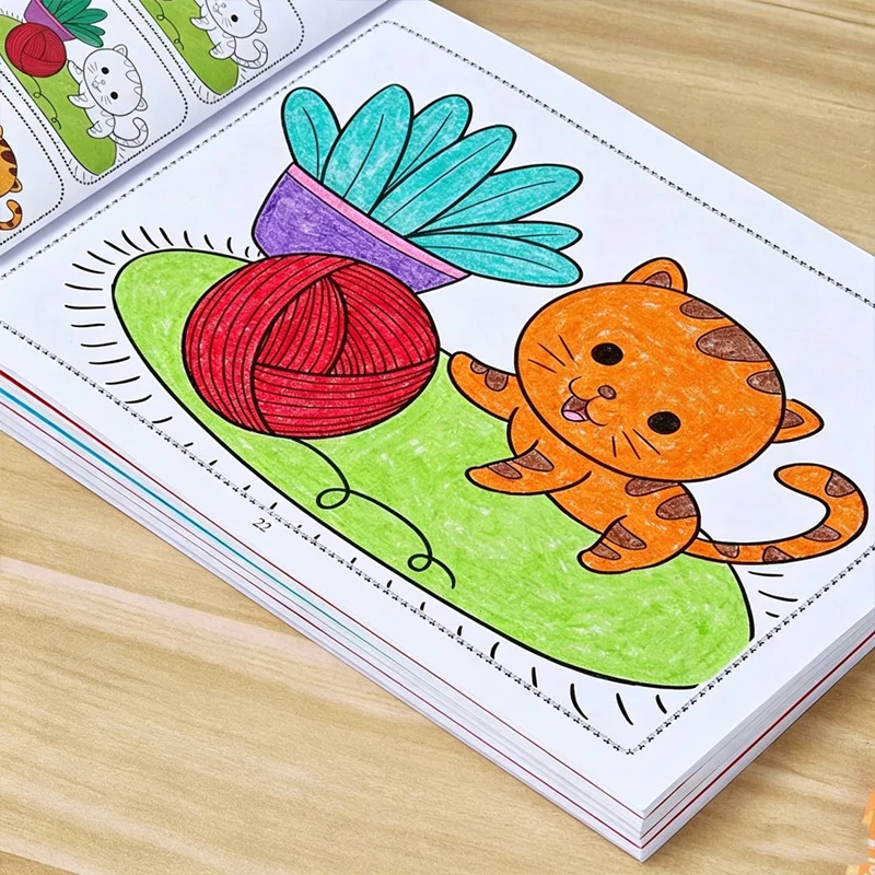 Libro di Disegno e Colorazione Passo dopo Passo, Materiale Artistico Educativo, Libro di Attività Creative per l'Apprendimento dell'Arte, Regalo Artistico Ideale per Principianti - immagine 5