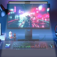 Wiscolor RGB Led Monitor Light Bar Monitor Screen Hanging Lighting USB Dimmable Atmosphere Desk Lamp for Computer Gaming Lights 1