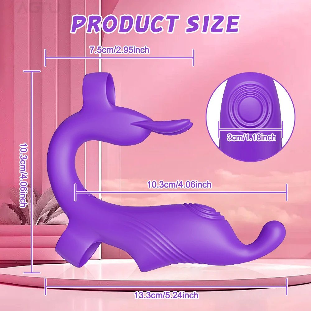 Finger Vibrator for Women Couple Clitoris Masturbation Tools Vibration Vagina Massager Stimulator G Spot Dildo Sex Toy for Women sex toys