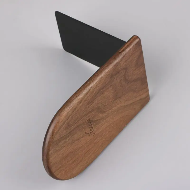 Book Organizer Walnut Wood Desktop Organizer Bookends Book Stand Holder
