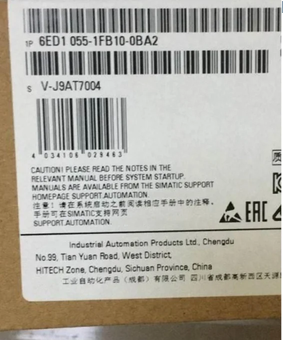 

Оригинальный Новый 6ED1055-1FB10-0BA2