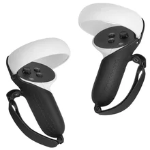 

Design Grip Cover For Oculus Quest 2 Accessories Touch Controller Grip Anti-Throw Handle Sleeve With Adjustable Hand Strap
