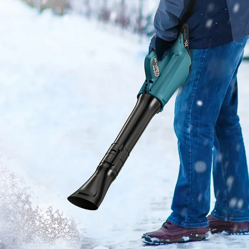20V Brushless and Cordless Electric Blower 460CFM 120MPH Blow and Suction Hand-held Dust Collector for Gardening Leaf Blower 4