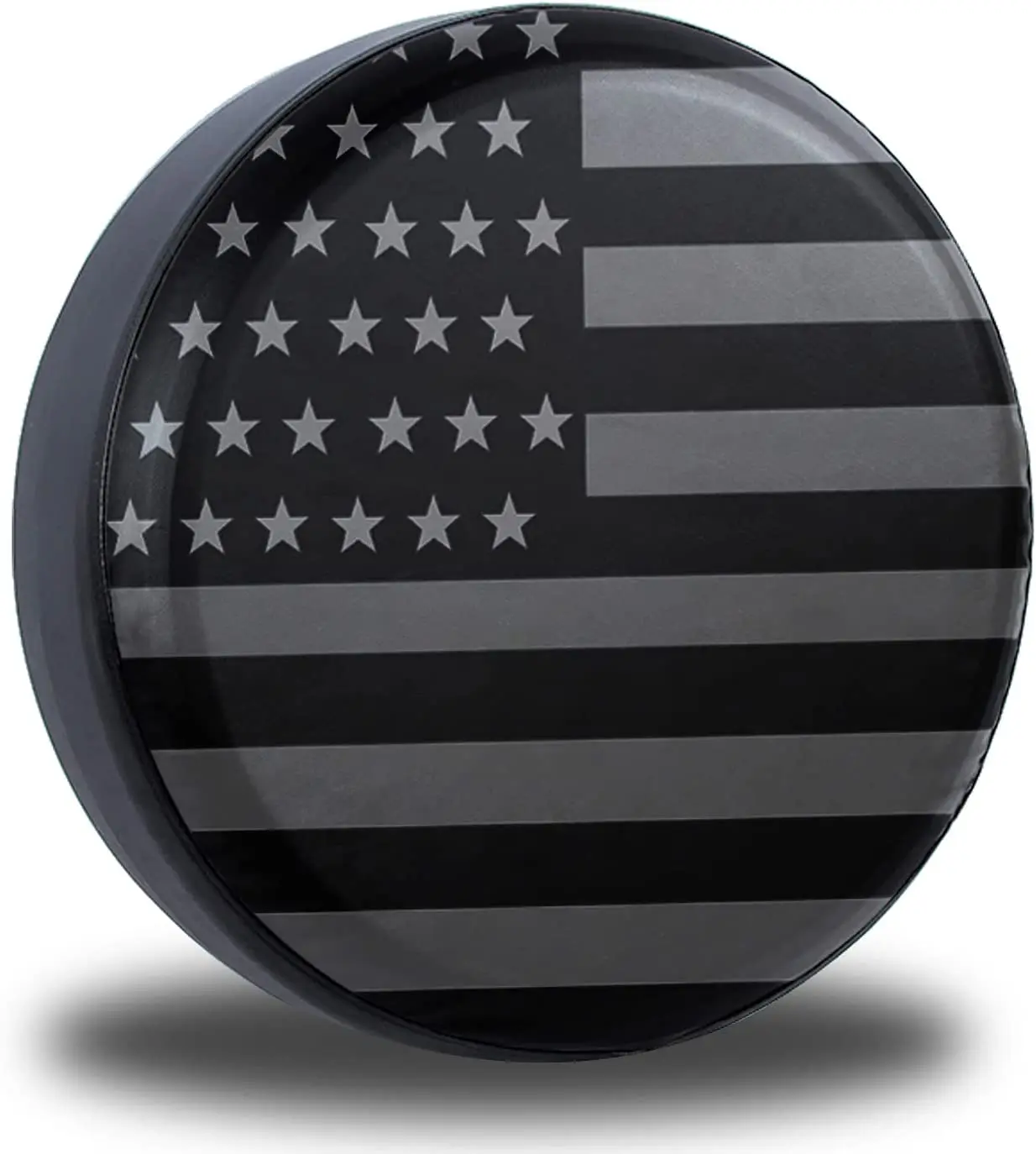 

American Flag Spare Tire Cover for Wrangler Rv SUV Truck Travel Trailer Waterproof and Dustproof Protective Tire