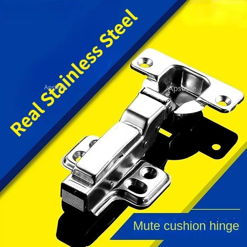 Damper Cushion Soft Closing 1 PCS Hinge Cold Rolled Steel Door Hydraulic Hinge Used for Cabinet Kitchen Furniture Hardware