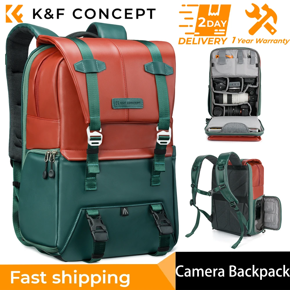 Zaino Fotocamera K&F Concept 20L - Professionale Con Portaptop 15.6" E Impermeabile - Foto 7