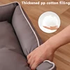 Four Season Square Dog Bed for Large Dog Mattress Bite-resistant Cat Bed Soft Thickened Dog Bed Waterproof Sofa Pet House 4
