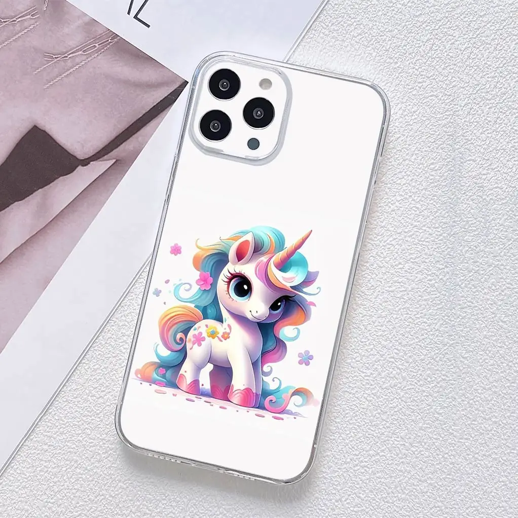 Unicorn Horse Silicone Phone Cover - Soft and Durable Case