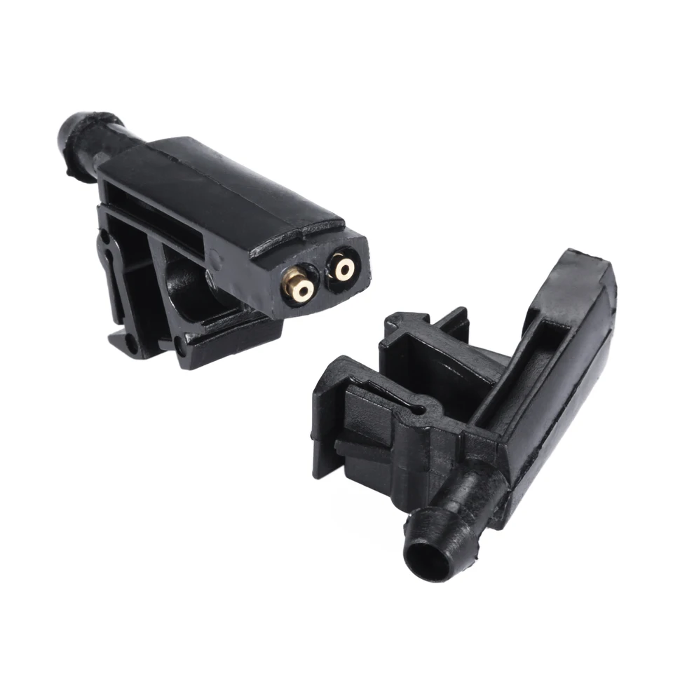 2 Pcs 6438A0 Front Wiper Washer Jet Nozzle Spray Liquid Hood For