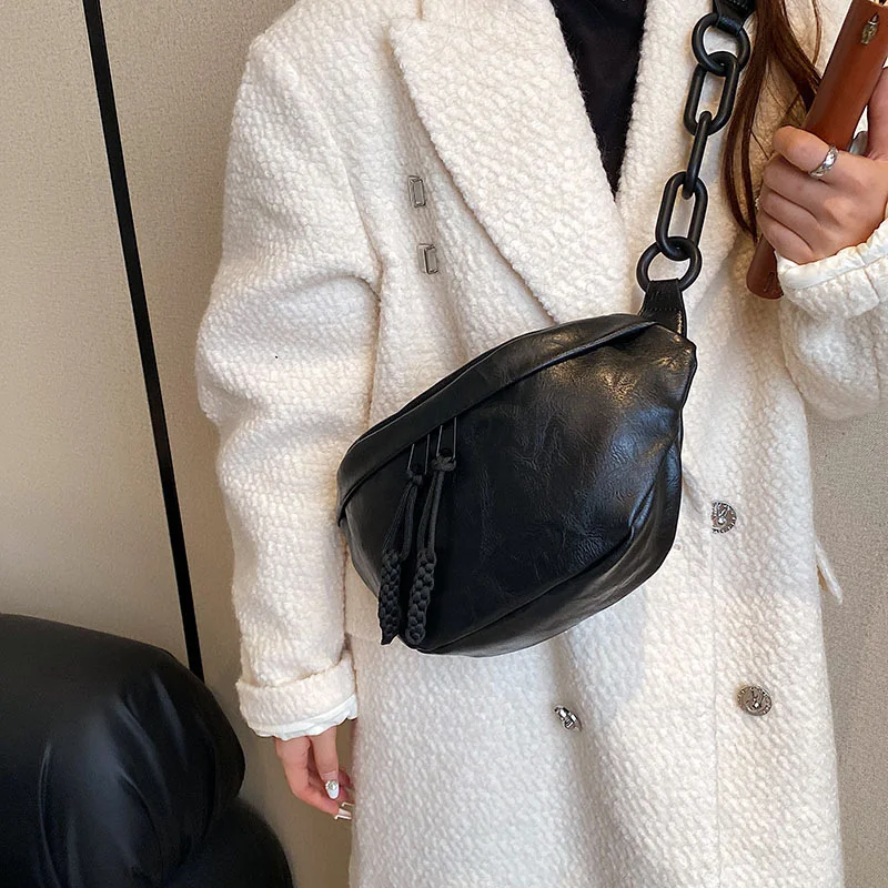 High-grade Versatile Messenger Bag Women's Crossbody High Quality Fashion Chain Purse Luxury Cute  Handbags For Women Fanny Pack