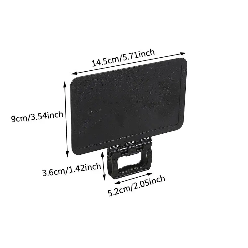 1/2PCS 휴대폰 차양막, 접이식 휴대폰 햇빛 가리개 클립, 자동차 자전거 내비게이션 GPS 화면용 PC 눈부심 방지 휴대폰 차양막