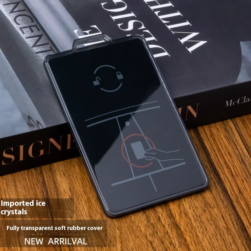 Remote Smart Car Card Key Holder Protector Case Cover Full Cover Fob Accessories for Tesla Model 3 Model Y X