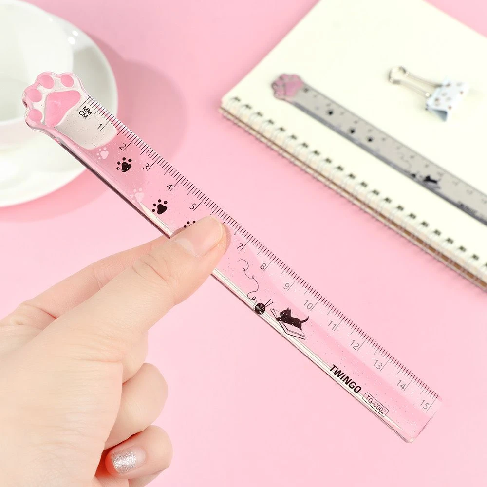 Regle A Griffes De Chat Multifonction Bricolage Outils De Dessin Pour Etudiants A Double Usage Fournitures Scolaires Et De Bureau Aliexpress