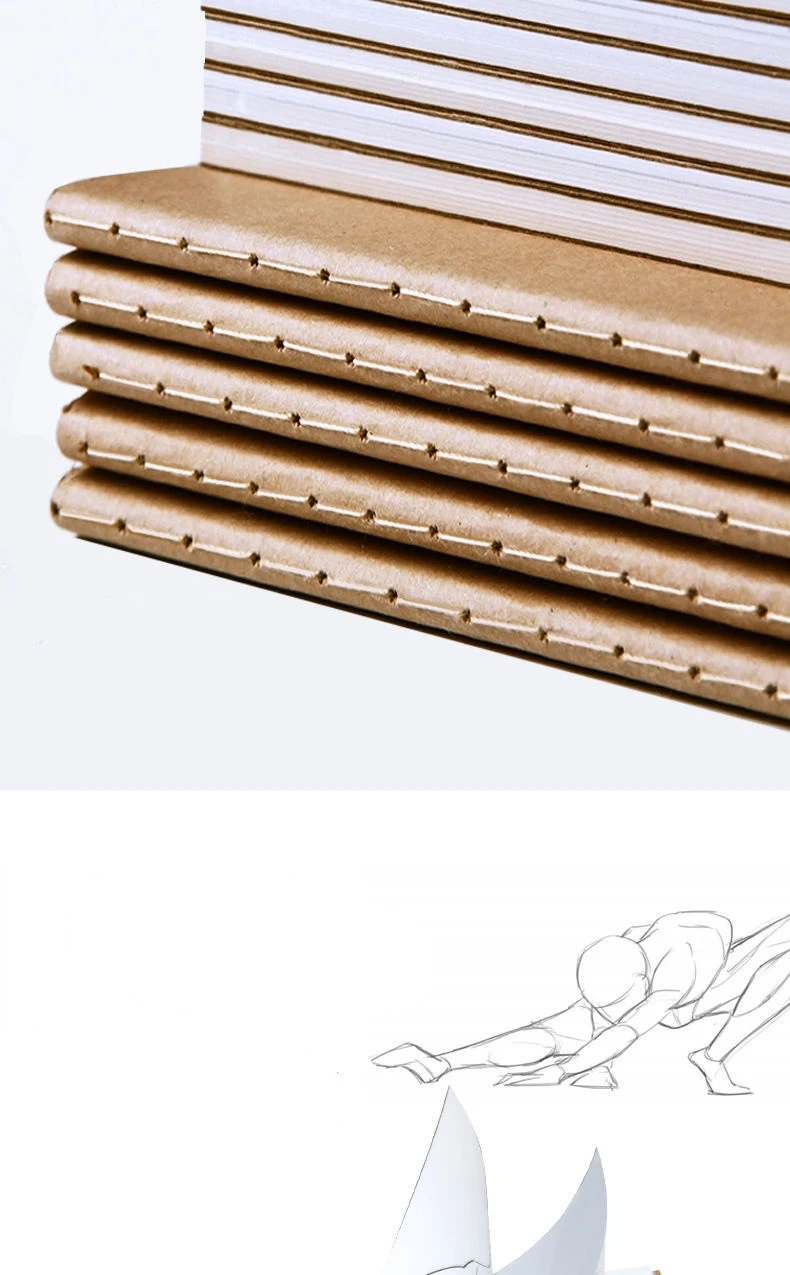 Menschlichen Körper Struktur Dynamische Skizzieren Linie Entwurf Kopie Zeichnung Papier Kopie Farbe Anime Charakter Skizzieren Malerei Tutorial Buch – Detail 18