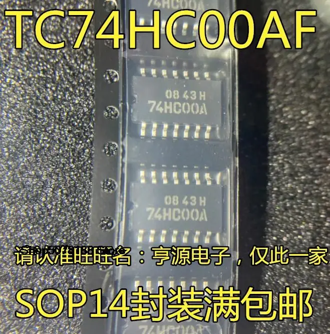 

10 шт. TC74HC00AF 74HC00A SOP14 5,2 мм IC