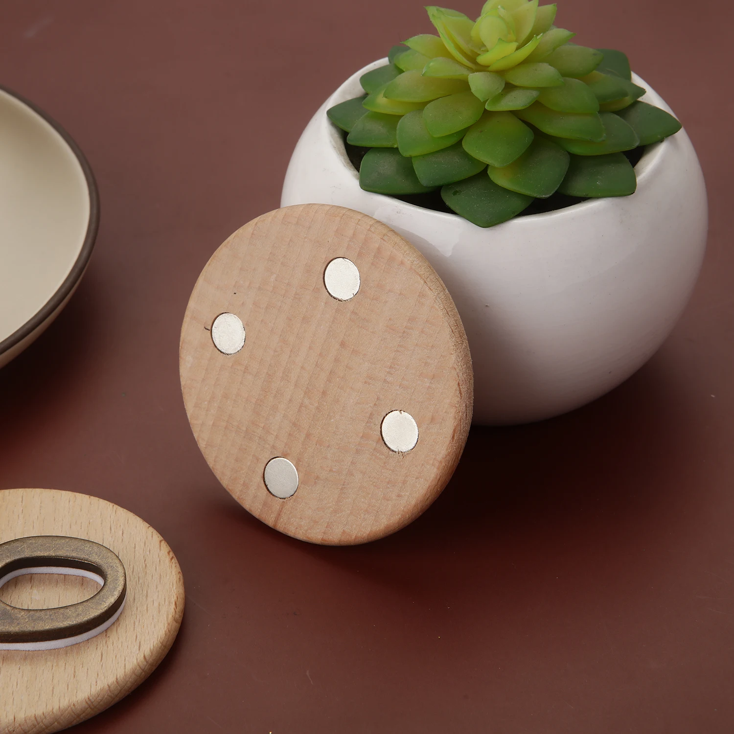 Magnetic Wooden Table Number Signs