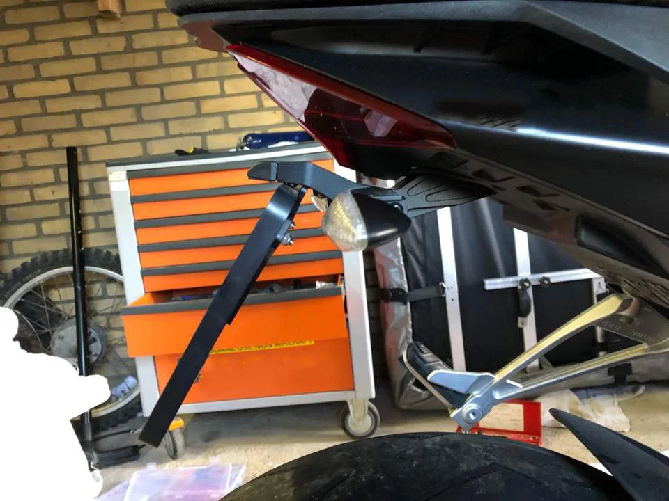 APRILIA RS660 Tuono660 RSV4 Tuono V4 RS457 2021-2024 오토바이 라이센스 플레이트 홀더 펜더 제거기 등록 브래킷