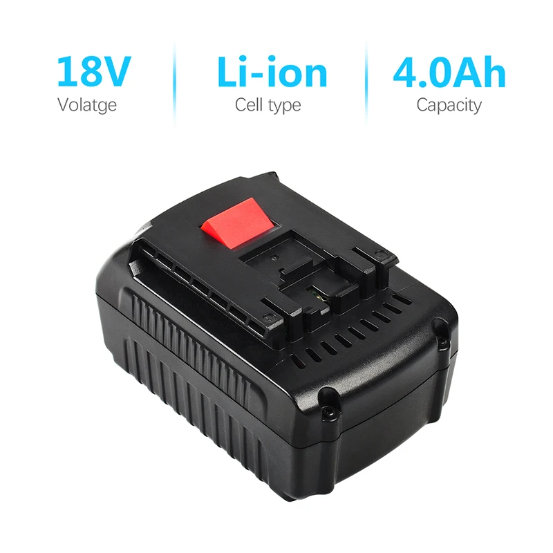 New For Bosch Authentic 18v 6.0ah Lithium-ion Battery Gba18v80 Core 18v 6ah  Gba Gsr Gsb Bat618 Bat609 W/fuel Guage - Rechargeable Batteries - AliExpress