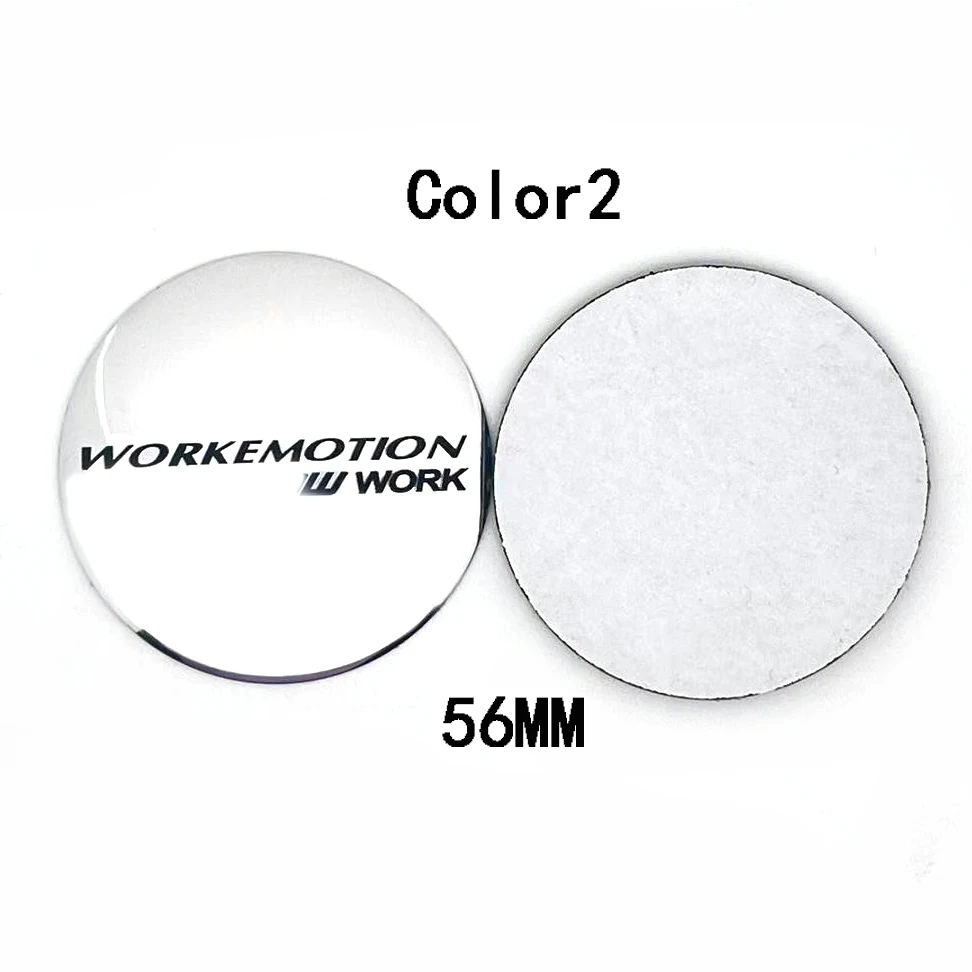 Car Wheel Hub Covers Wheel Center Cap Emblem Sticker 4PCS