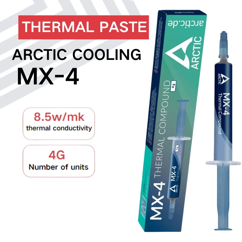 MX-4 4g Thermal grease processor Thermal Compound paste CPU GPU Cooler Cooling Fan fluid Conductive Heatsink Plaster thermal paste thermal glue