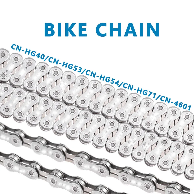 

Bike Chain CN-HG40 CN-HG53 CN-HG54 CN-HG71 CN-4601 Mountain Bicycle Chain 6/7/8/9/10 Speed 112/114 Link for SHIMANO chain