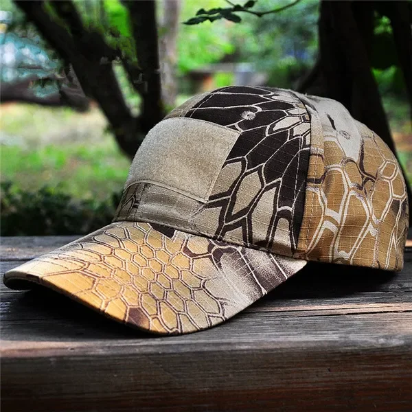 Baseball Cap Hunting Tactical airsoft gear Anti-scrape Grid Fabric Kryptek Mandrake Hat