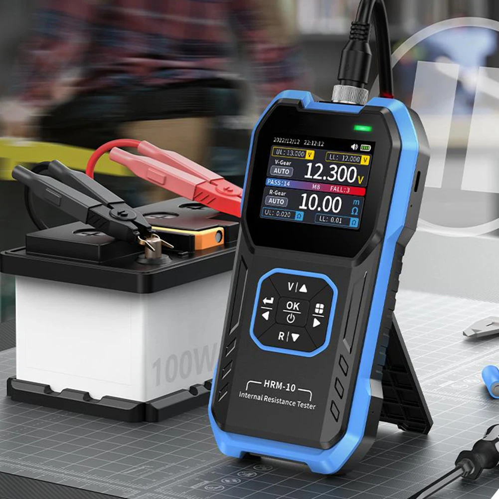 Description Picture 6 of itemFor FNIRSI HRM-10 Battery Voltage Internal Resistance Tester High-precisio Lithium Iron Phosphate Battery Test Meters