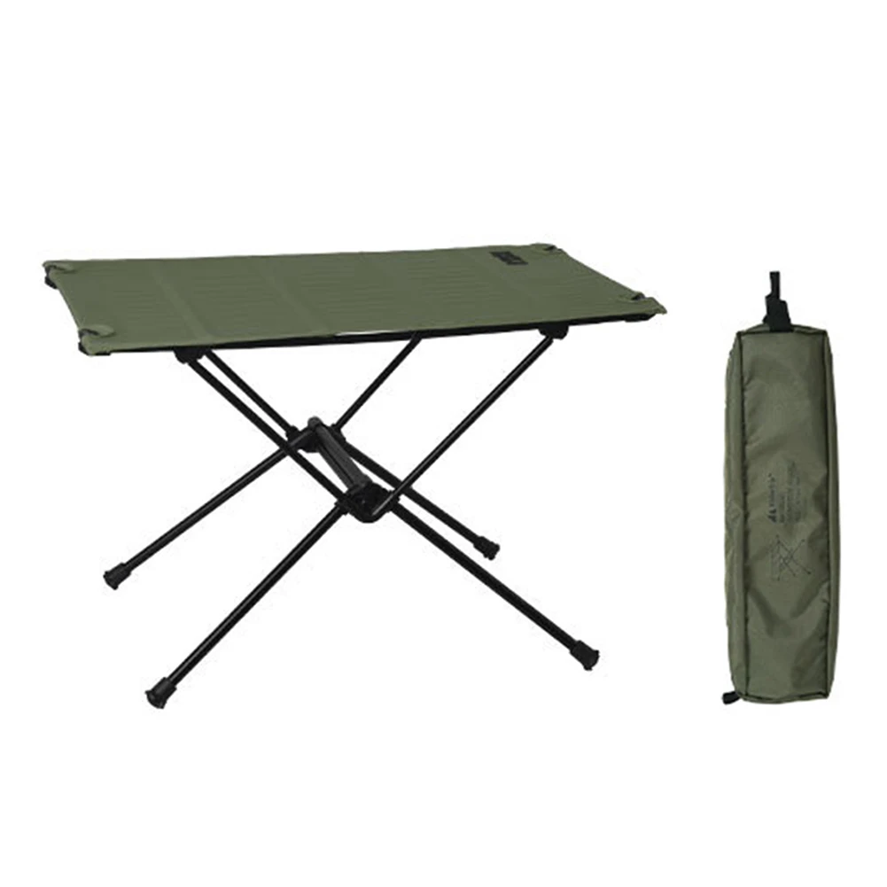 Foldable Camping Table-Aluminum Lightweight Folding Table Compact Roll Up Tables Collapsible Table for Fishing Picnic BBQ 