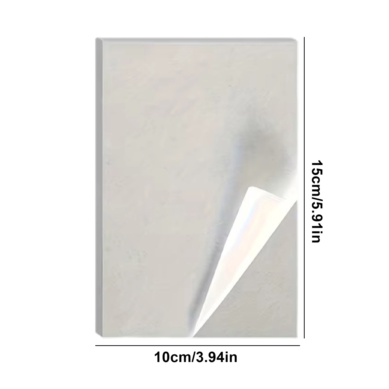 50/100/200개 다이아몬드 페인팅 릴리스 페이퍼 15x10cm 5D 다이아몬드 페인팅 액세서리 도구