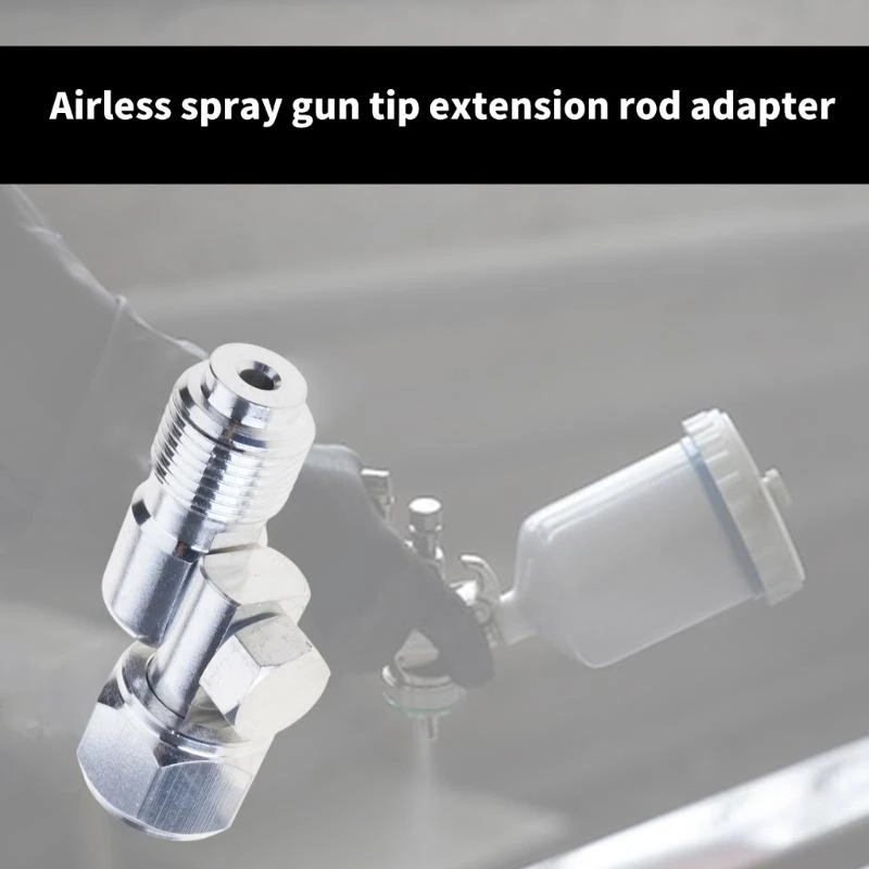 Practical 360 Degree Rotating Swivels Joint for Airless Paint Sprayer Guns Accessory with Gracos 235486 7/8 Inch Thread