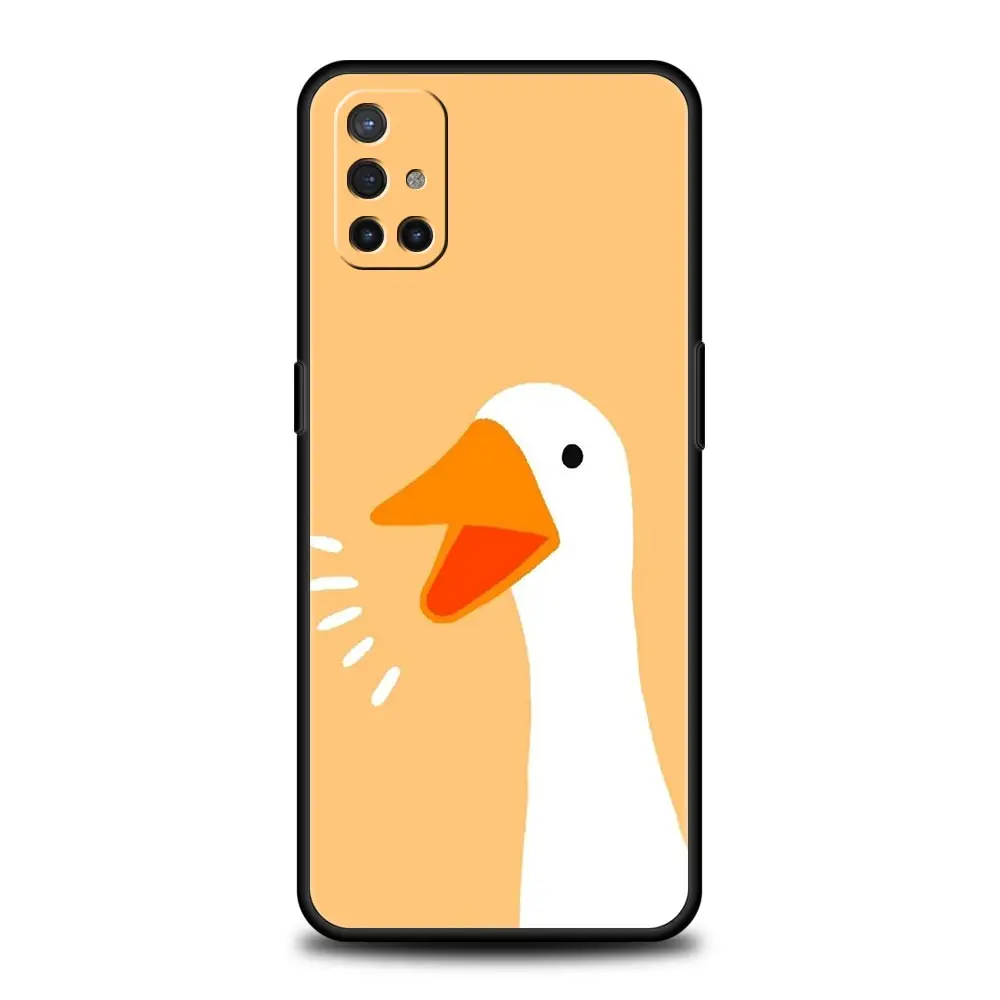 Cute Goose Duck Game Soft TPU Phone Case Cover