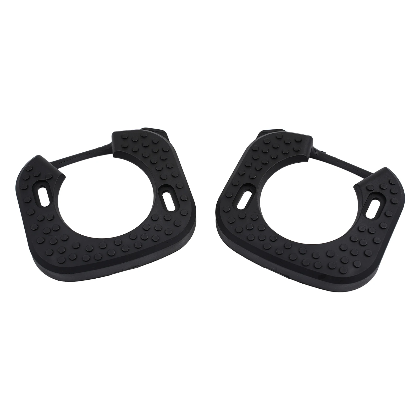 

Накладка на педаль велосипеда 1 пара быстро снимается для ухода за клипсой шоссейный велосипед серебристый + черный ABS абсолютно новый, высокая производительность