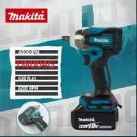 Makita TW004G 630N.m Brushless Screwdriver Machine Cordless Electric Screwdriver Rechargable Drill Driver