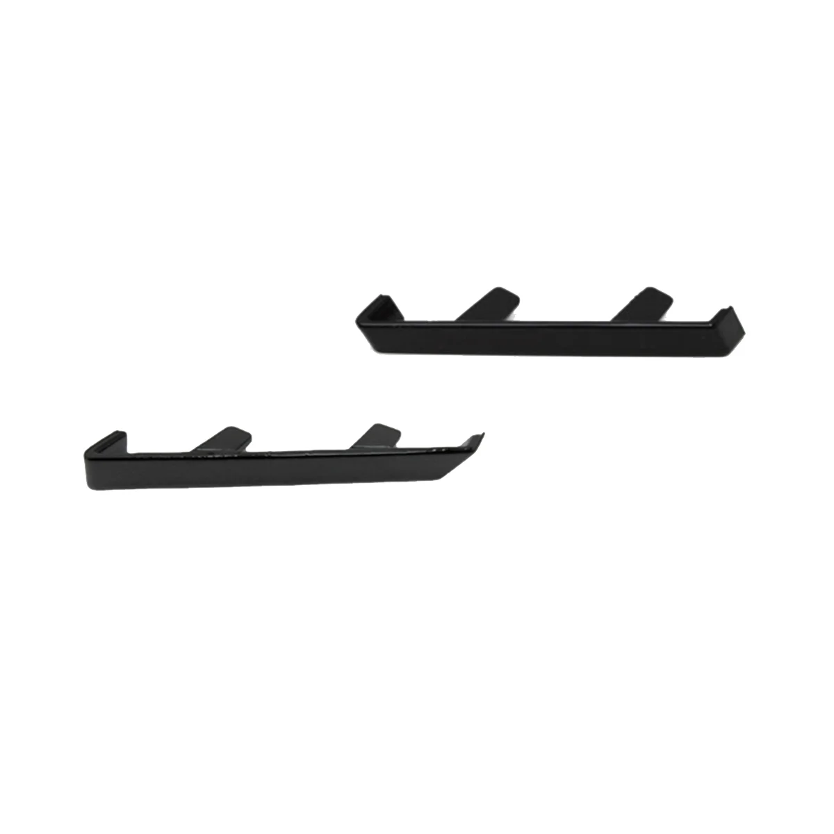 

Передний бампер левый правый кронштейн глянцевая черная отделка держатель для M157 2014-2020 670011292 670011291