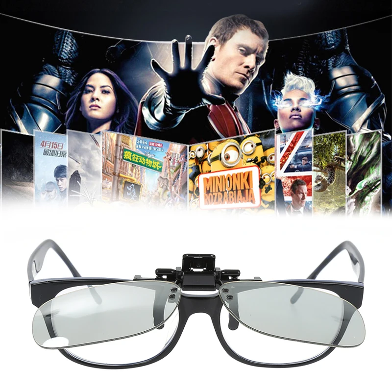 New Red Blue 3D Glasses Black Frame For Dimensional Anaglyph TV Movie DVD Game Home Cinema Black Frame 3D Glasses Universal