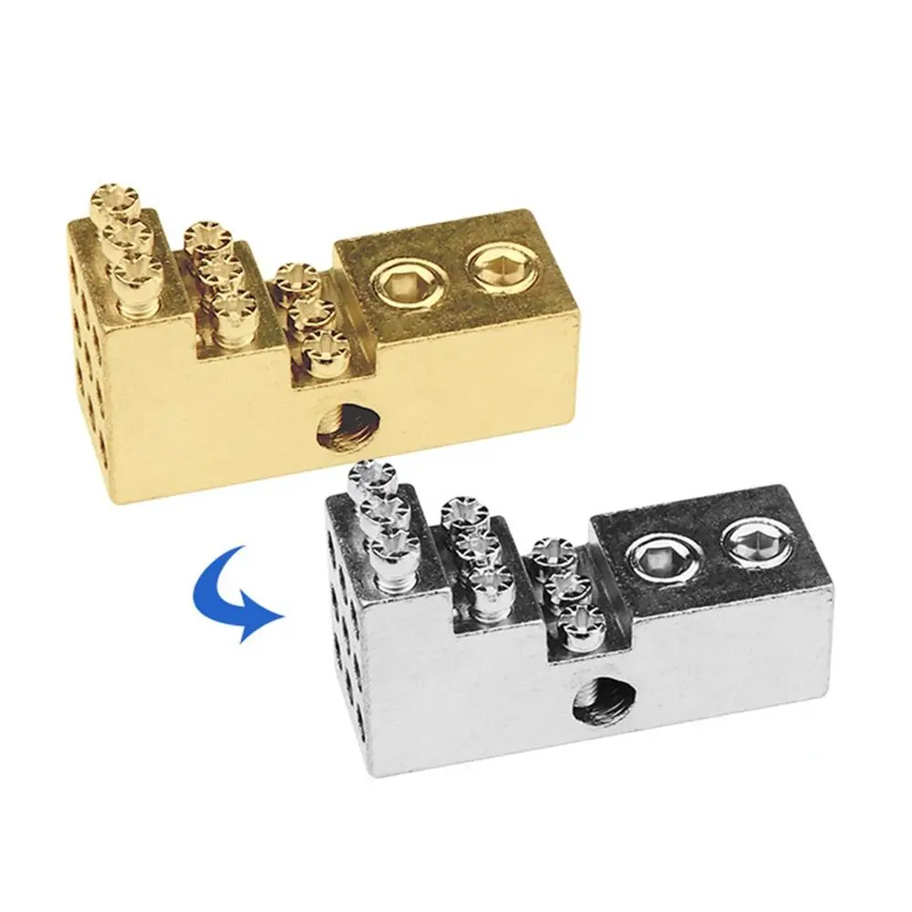 One in Multiple out Din Rail Terminal Block 150A ABS/Copper Distribution Box Wire Connector Universal Power Junction Box