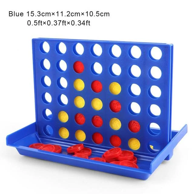 

Children Line Up Row Board Puzzle Toys Foldable Connect 4 In A Line Board Game Children's Educational Toys Kids Party Bingo Game