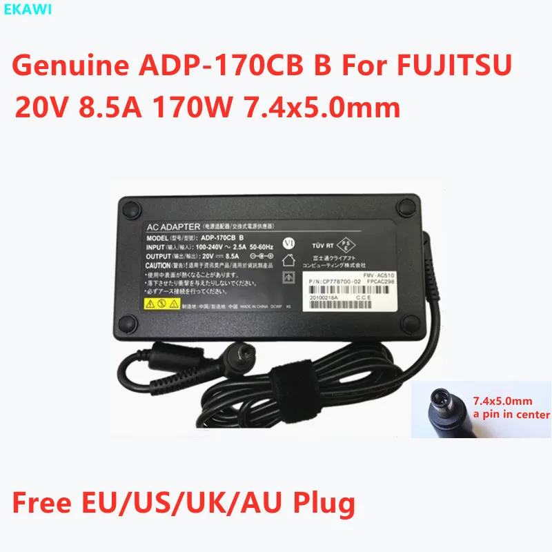 GenuineADP170CBB20V85A170W74x50mmACAdapterForFUJITSULaptop.jpg