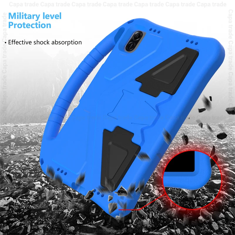 Kids Portable Shockproof Tablet Case with Kickstand, EVA Foam 11 Cover