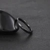 TIGRADE 2/4/6mm bague en céramique noire poli hommes femmes bagues de mariage bande de fiançailles femme bague anti-rayures grande taille 4-14