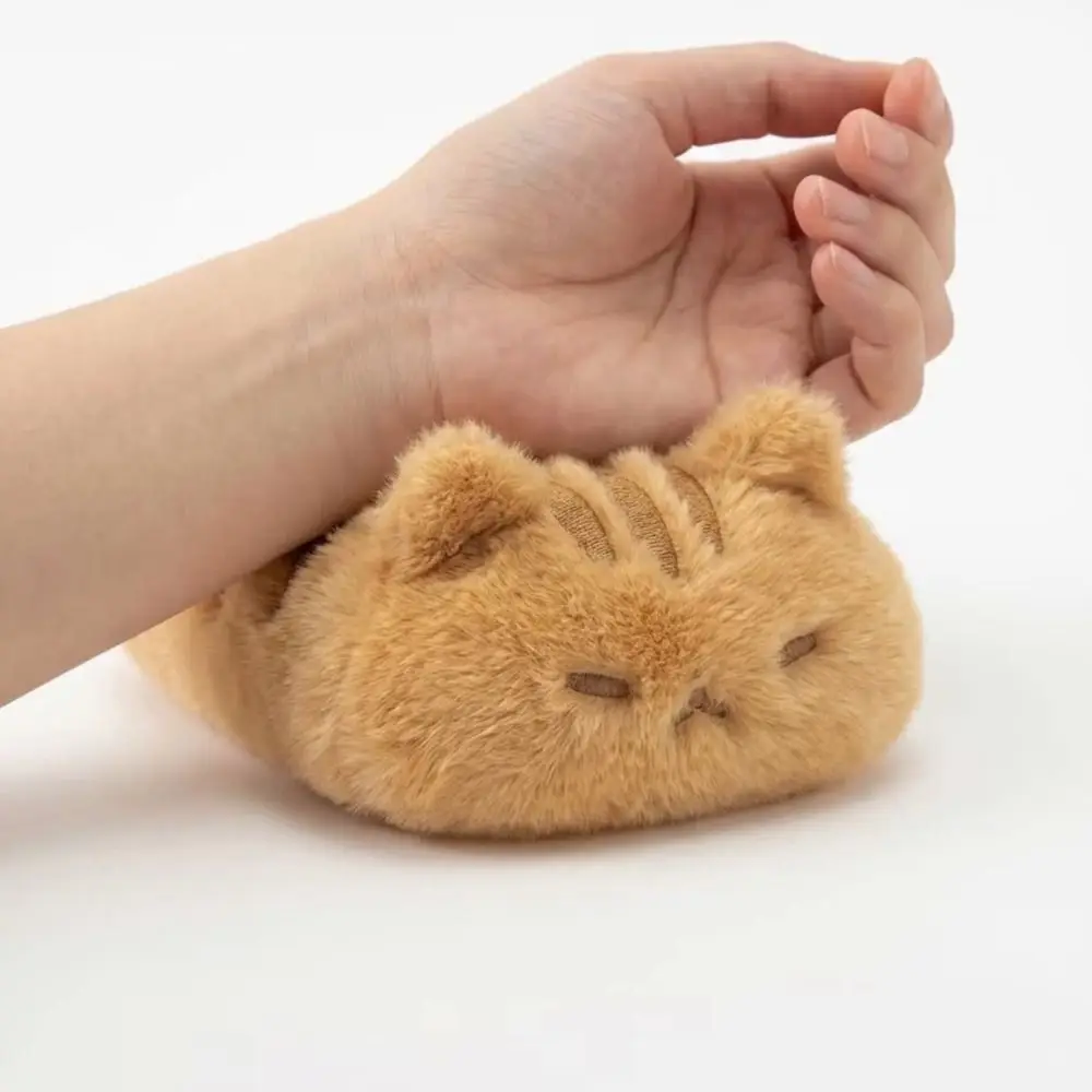 귀여운 13cm 플러시 동반 인형 플러시 게으른 고양이 봉제인형 베개 슈퍼 부드러운 동물 플러시 장난감 책상용