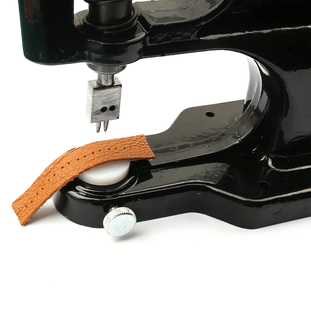 Leather Punching Tools 4/5/6/8mm Spacing M8 Thread Punch Dies Hand Press Perforated Round Stitching Cut