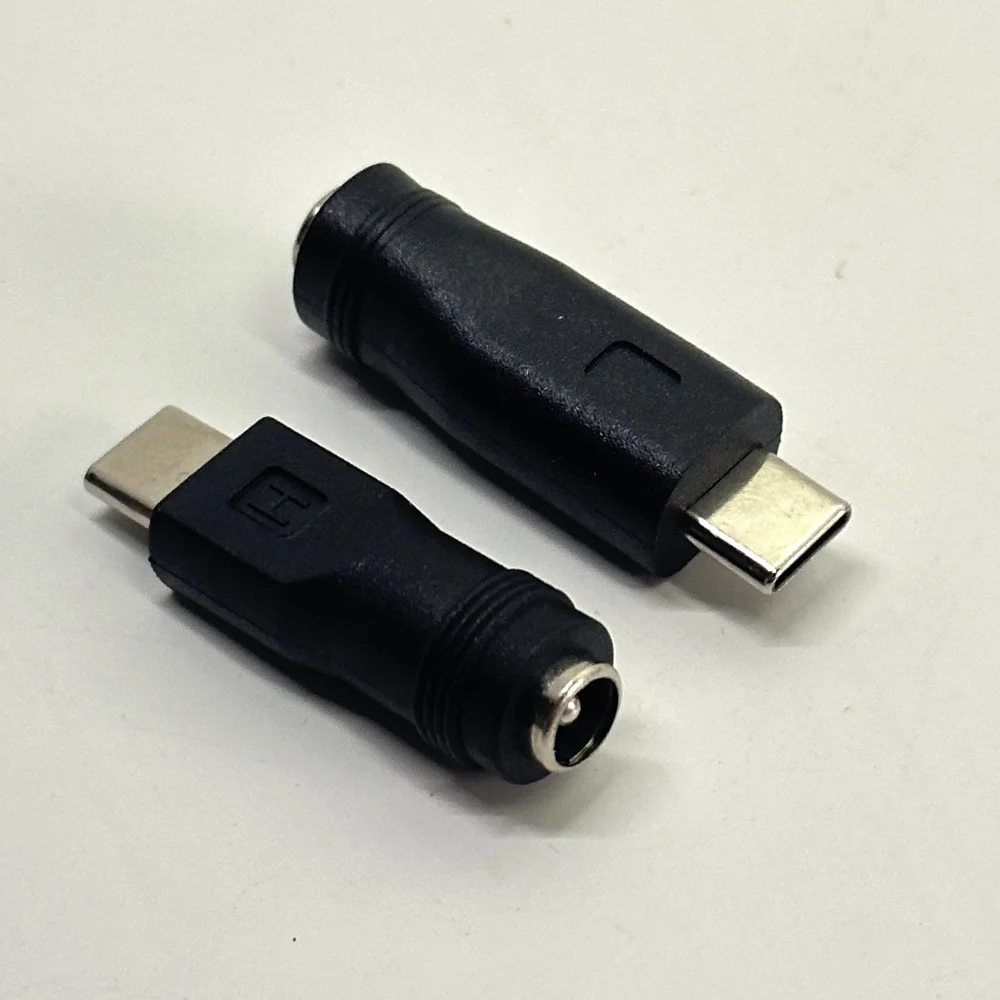 Universal DC Power Charger Adapter - Micro USB, Type C, Mini USB to 5.5 x 2.1 mm Female Plug Converter