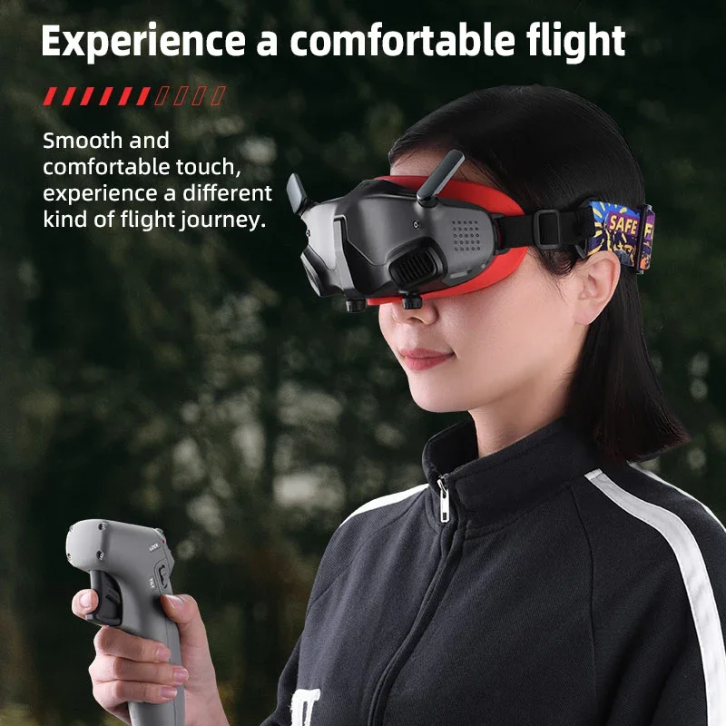 Sweat Proof Eye Mask for DJI Avata Goggles 2 Flight Glasses Non-slip Silicone Protective Cover RC Quadcopters Drone Accessories