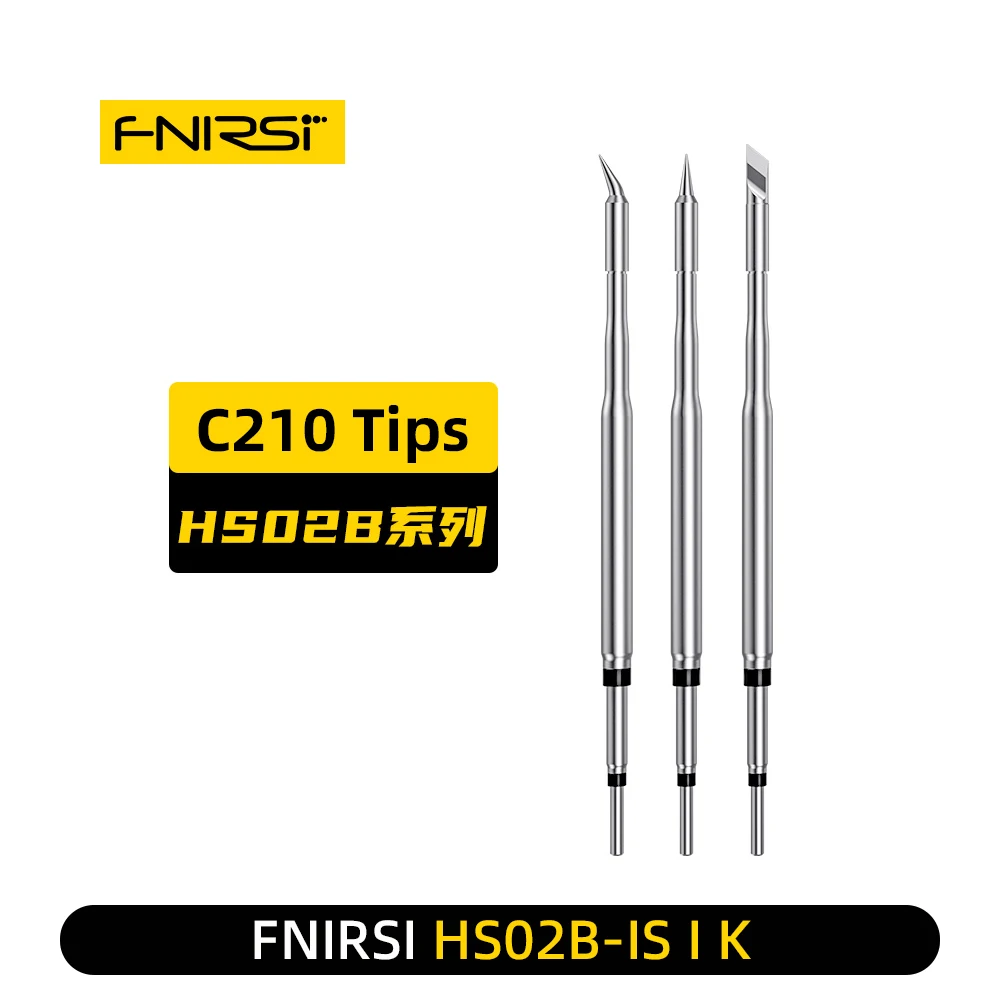 Enhanced Soldering Tip for FNIRSI HS02 Series - Premium Replacement for DWS-200 Station Accessories